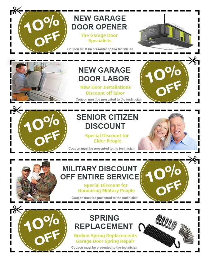 HighTech Garage Doors Downers Grove, IL 630-468-0913 - Coupons