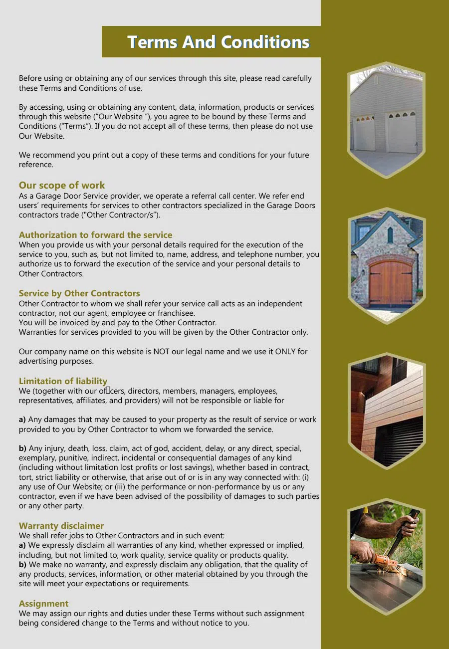 HighTech Garage Doors Downers Grove, IL 630-468-0913